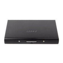 Stainless Steel Keeper Business Name Credit ID Card Pocket Case Holder Office Slim Credit Card Protector Wallet