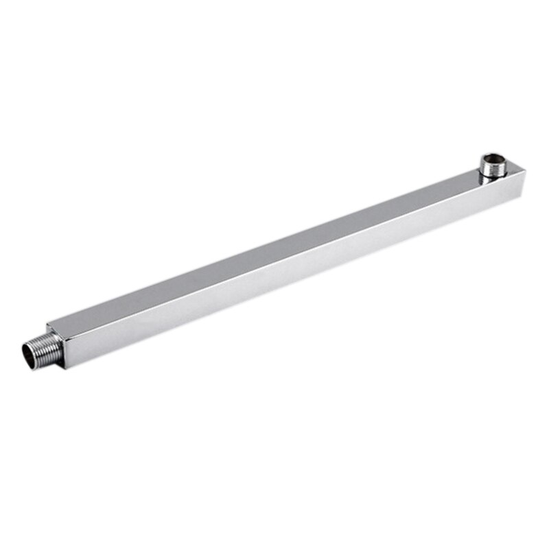 Bovenste 40 cm vierkante douchearm verlengarm wandmontage voor regendouchekop douchestang regendouchekoparm chroom