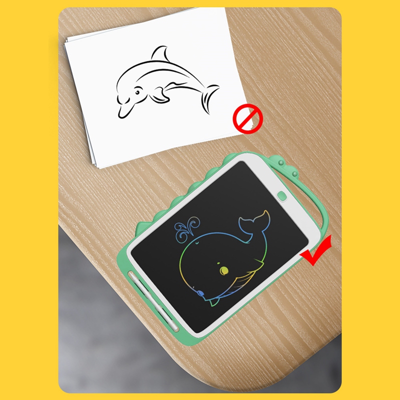 Lcd-schreibtafel, 10 -zoll-farbbildschirm, digitale elektronische schreibtafel, graffiti-zeichentafel, nachrichtentafel