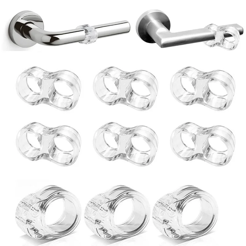 Türstopper, transparent, Silikagel, Türgriff, Puffer, Wandschutz, Türklinke, Stoßstange, Wände, Möbelschutz