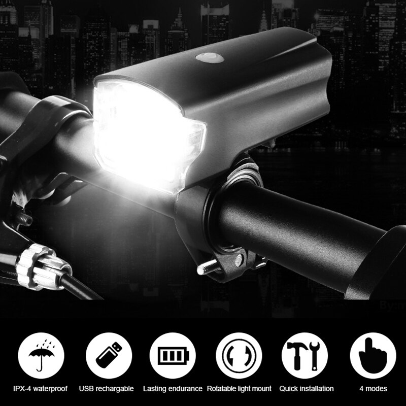 Swift 500 NiteRider Phare Avant De Vélo à LED Rechargeable USB