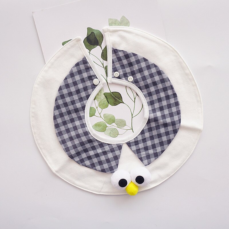 INS STIJL 360 Graden 3 layer katoen slabbers met gedrukt bloemen kant borduurwerk pasgeboren meisje slabbetjes gratis monster voor groothandelaar