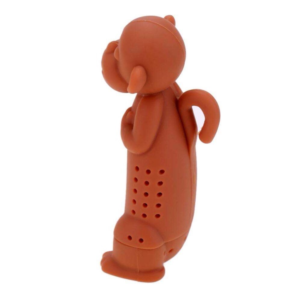 MOFUNYO Food-Grade Silicone Monkey Tea Infuser Loose Leaf Strainer Coffee Filter Diffuser