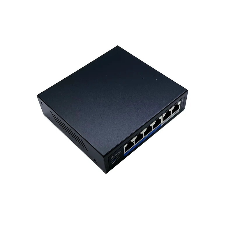 ANDDEAR passivo 5 portas Poe Switch 48V 4/5+ 7/8-ethernet 10/100Mbps switch poe 4 portas de alimentação para câmeras ip de câmera cctv