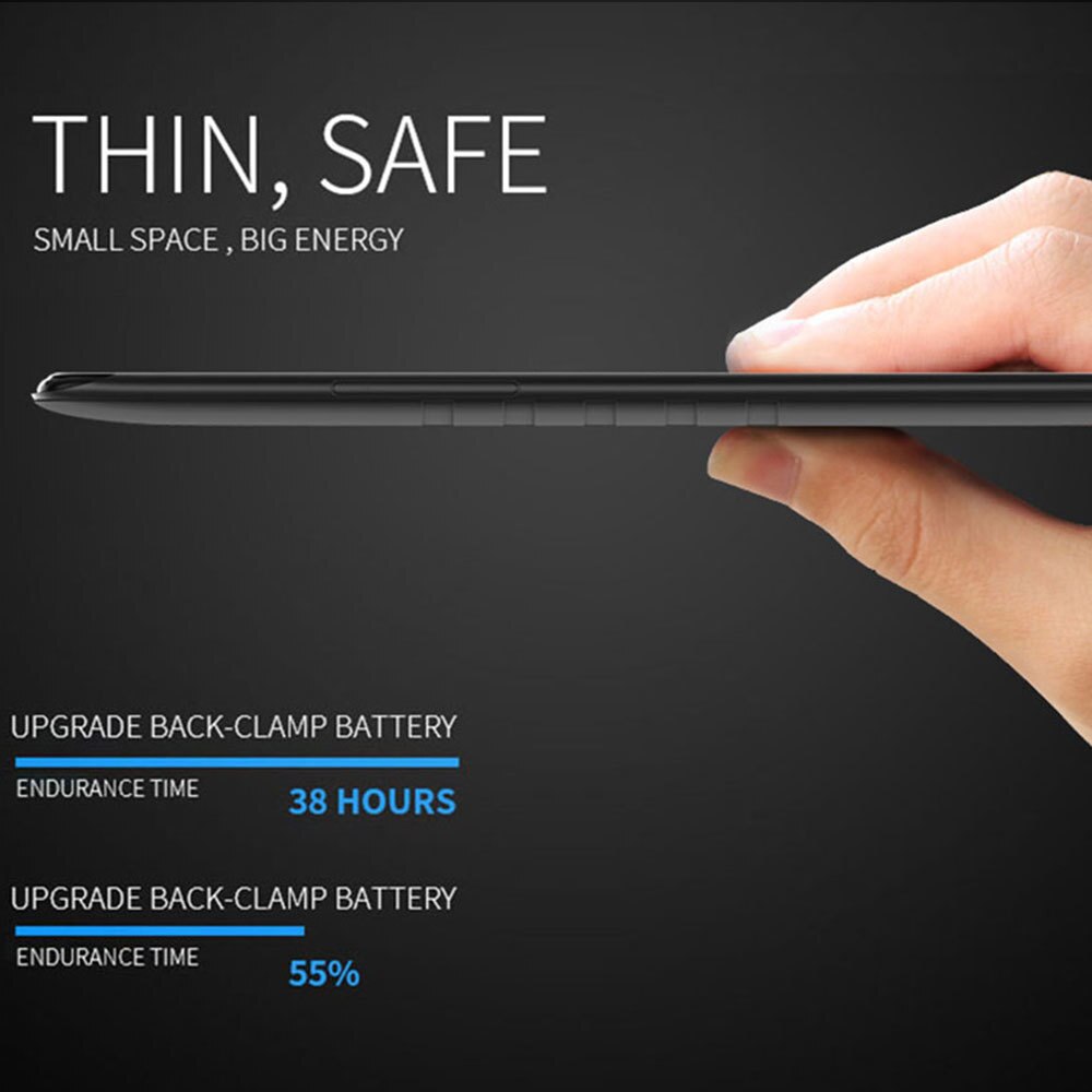 Leioua Nuovo 6800mah per Xiaomi Mi 8 Cassa di Batteria Smart Phone Ultra del Caricatore Della Copertura per Xiaomi Mi8 SE Batteria caso di Caso di Alimentazione della Banca