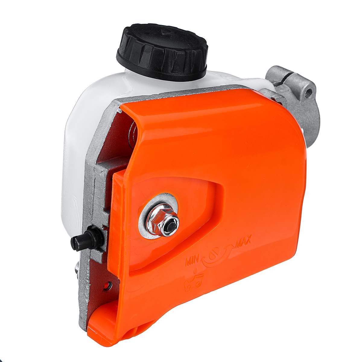 28mm 9 Spline Pole Kettingzaag Saw Boom Cutter Boom Kettingzaag Gearboxs Gear Hoofd Tool + Ketting + Gids Houtbewerking: B
