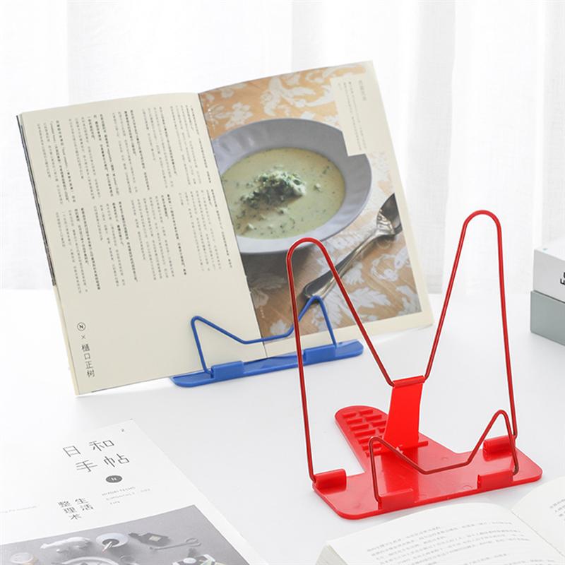 2 Stuks Eenvoudige Lezen Boek Plank Lezen Boek Beugel Hoek Verstelbare Boek Ondersteuning Multifunctionele Lezen Stand Voor Thuis studie