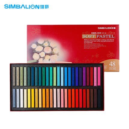 Simbalion suave aceite Pastel SP 60 colores suave Barra de Pastel crayón colorante pizarra para grafiti póster escuela papelería: 48 colors