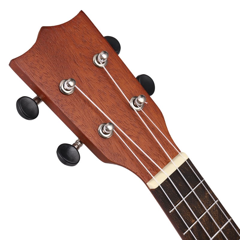 Ukulele Sapele en bois de 23 pouces, 4 cordes, Mini guitare hawaïenne pour débutants, pratique et Performance, pour enfant