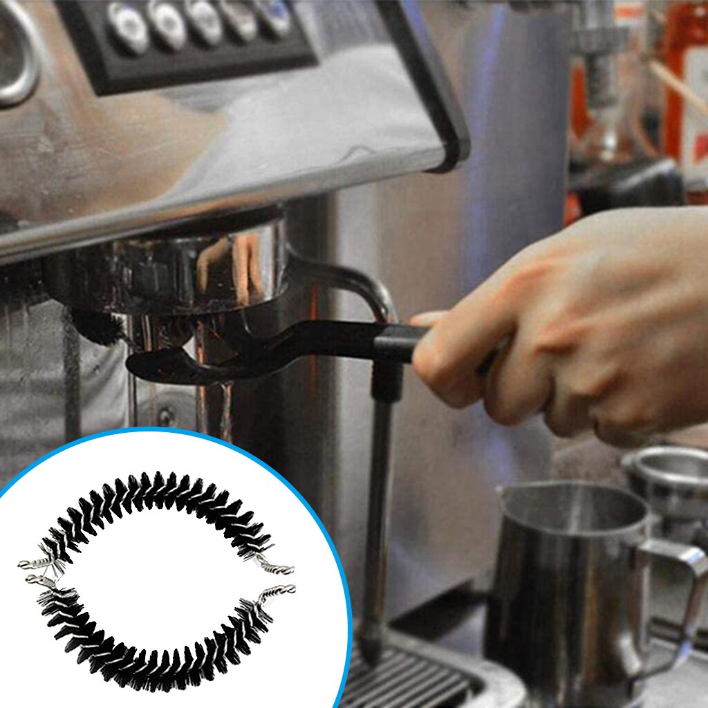 51/58Mm Koffiezetapparaat Borstel Nylon Haren Espresso Groep Hoofd Ronde Borstels Grinder Gereedschap: Bristles 51mm