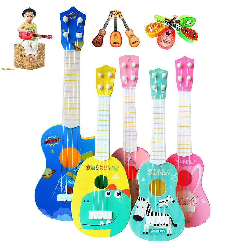 Mini Ukulele Gitaar Muziekinstrumenten Speelgoed Educatief Kinderen Muziekinstrument Speelgoed voor Kids Musical Speelgoed Voor Baby Speelgoed