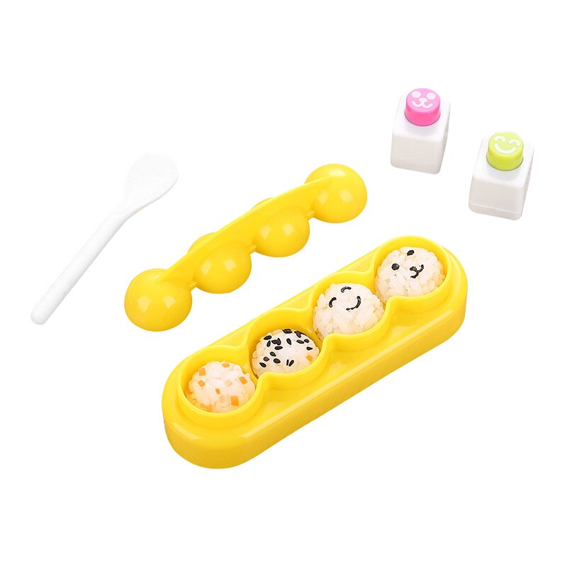 Moldes de bolas de arroz para Sushi, utensilios de cocina, herramientas para hacer Sushi: Default Title