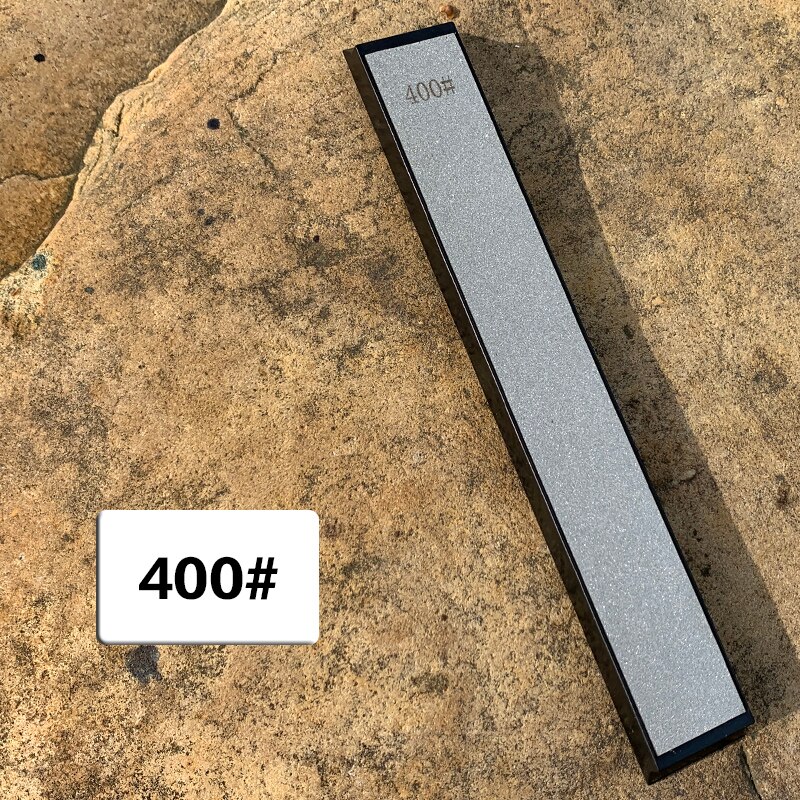 whetstone sharpener knife fixed angle knife sharpener diamond oil stone sharpening grinding Blade bars diamond sharpening stone: 400 GRIT