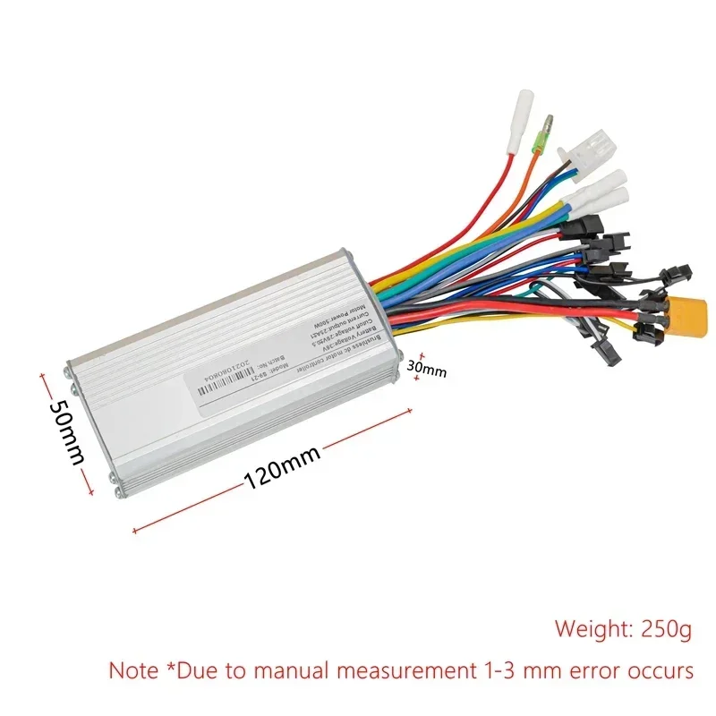 Bicicleta Elektrische Borstelloze Controller 25A 36V 48V 500W 350W Elektrische Scooter BLDC Controller Voor Scooter fiets Accessoires