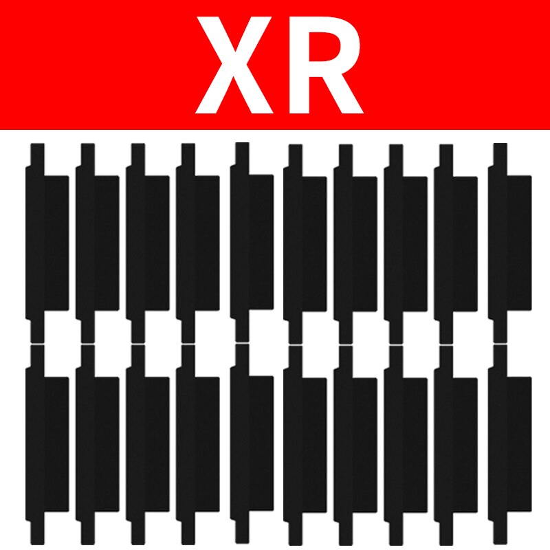 10 sztuk naklejki izolacyjne baterii ochrony rury owijania izolacji naklejki dla iPhone X XS XSM XR 11 12 13 Pro Max mini: XR