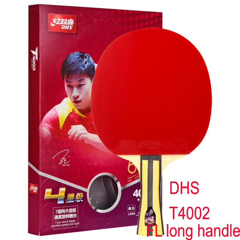 Type In Dhs T3002 T4002 Tafeltennis Rackets Dhs Afgewerkte Rackets Racket Sport Ping Pong Peddels: T4002