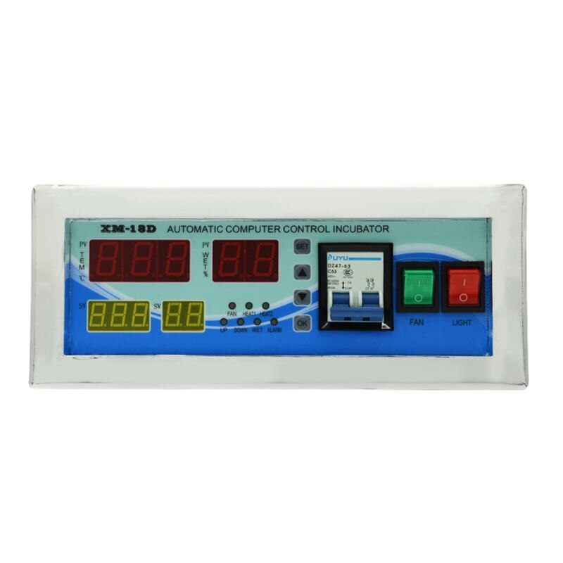 Multifunction Incubator Temperature Humidity Controller Automatic Eggs Hatcher R7RC