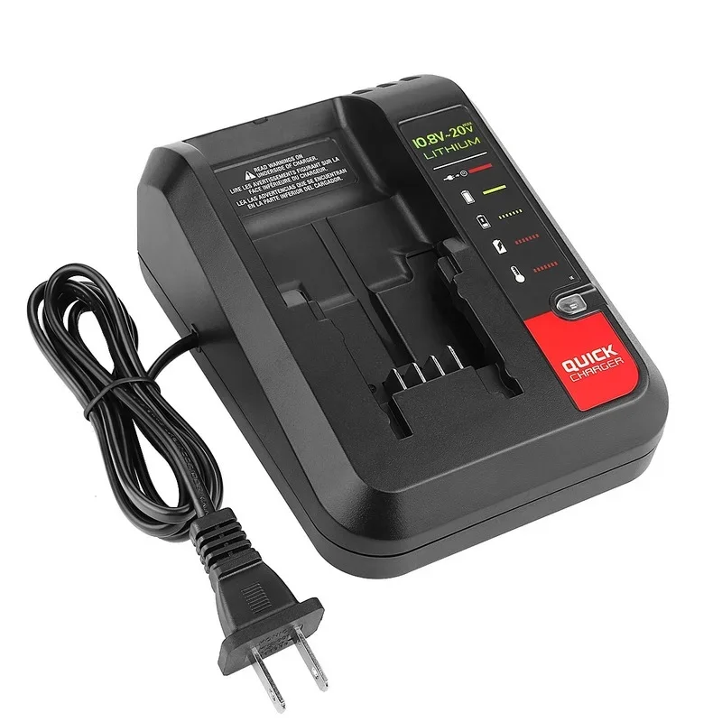 20V Oplader Voor Black & Decker Li-Ion Batterij Oplader Voor Porter Kabel/Stanley 18V L2AFC Elektrische Boor schroevendraaier Tool Batterij