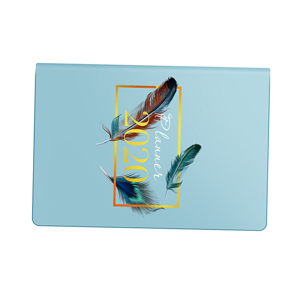 1Pcs A5 Planner Efficiency Agenda Schedule Notebooks Diary Stationery for School Office(Red)