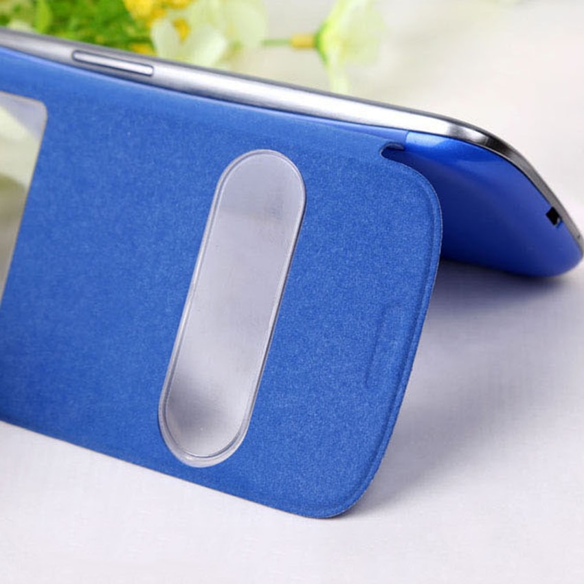 Cuoio Della Copertura di vibrazione della Cassa Del Telefono per Samsung galassia S3 Galaxys3 siii Neo Duos S iii 3 GT I9300 I9301 I9301i i9300i GT-I9300 Custodie