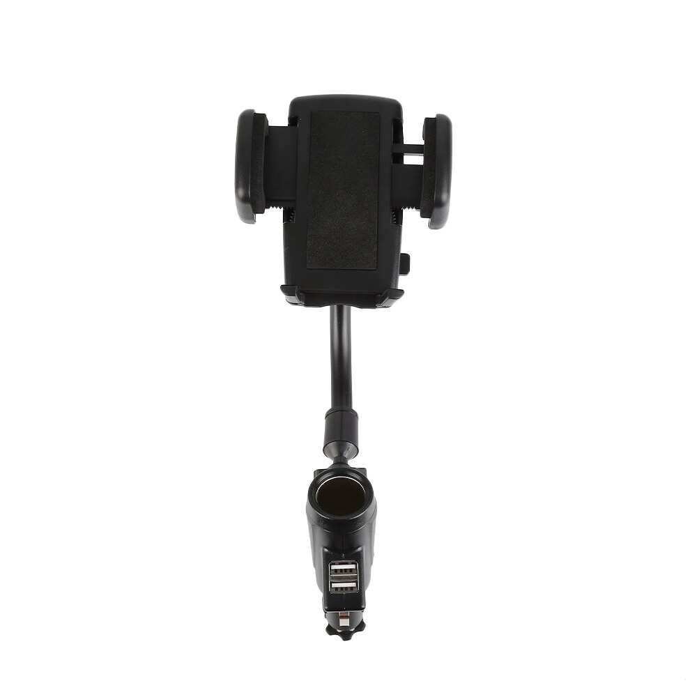 Dual USB Car Charger Houder met Sigarettenaansteker Opladers voor Mobiele Telefoon Auto Interieur Accessoires Auto Styling