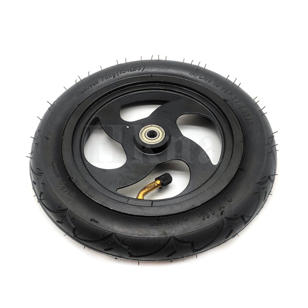 8X1 1/4 Inner Outer Tire 8 Inch Pneumatic Wheel Tyre for Mini Electric Scooter Baby Carriage Wheel Replacement Parts
