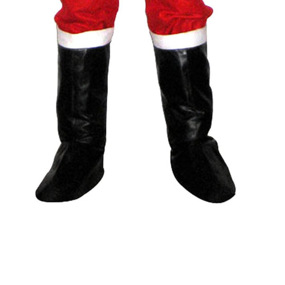 1 paire de décoratif père noël chaussure couverture rangement pour chaussures pour décor utiliser père noël: Default Title