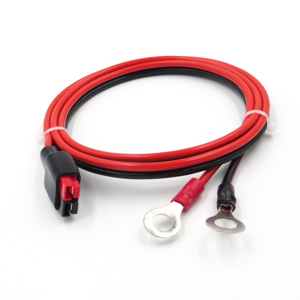 1ft 3ft 6ft Stecker PP30 30A 600V Verlängern kabel Solar- kabel Verbinden mit M8 Terminal Ring Batterie schleppen Bolzen Tab