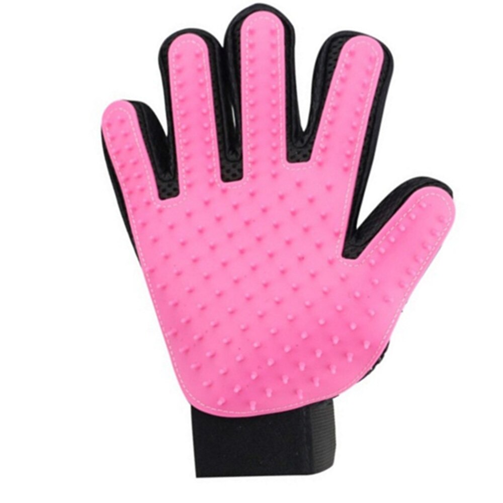 Nicrew Haustier Handschuh Für Katzen Hunde Haar Pinsel Handschuh Für Haustier Ebene Finger Reinigung Pflege Versorgung Haar Handschuhe Kamm Schlecht pinsel