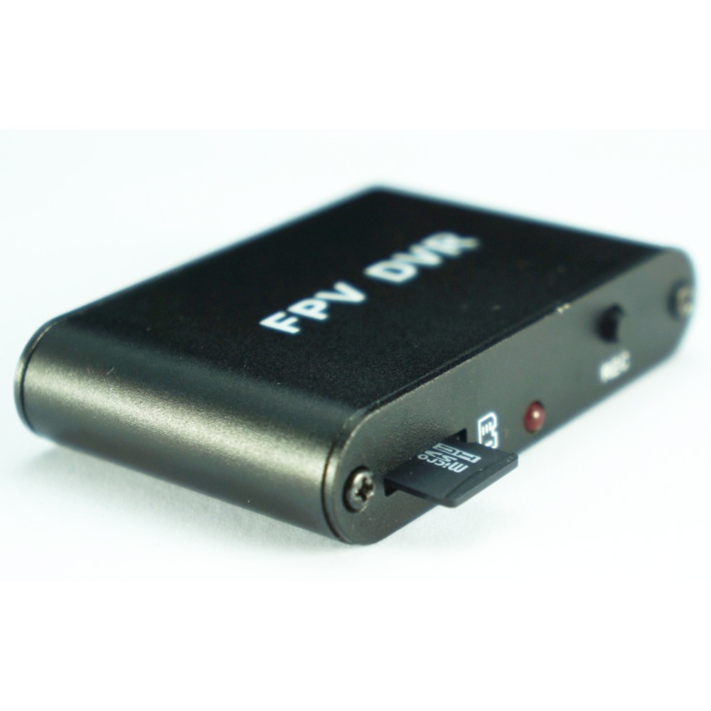 Original fpv dvr micro  d1m 1ch 1280 x 720 30f/ s hd dvr fpv av recorder support 32g tf-kort fungerer med cctv analogt kamera