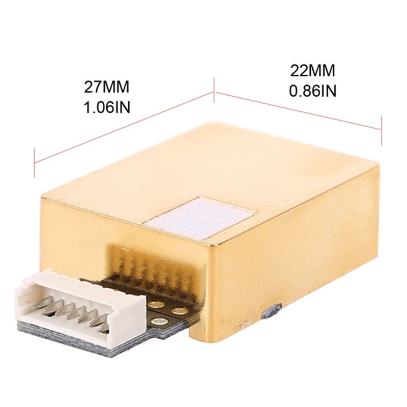 MH-Z19B infrarrojos CO2 Módulo de Sensor de MH-Z19B Gas de dióxido de carbono Sensor para CO2 Monitor 0-5000Ppm
