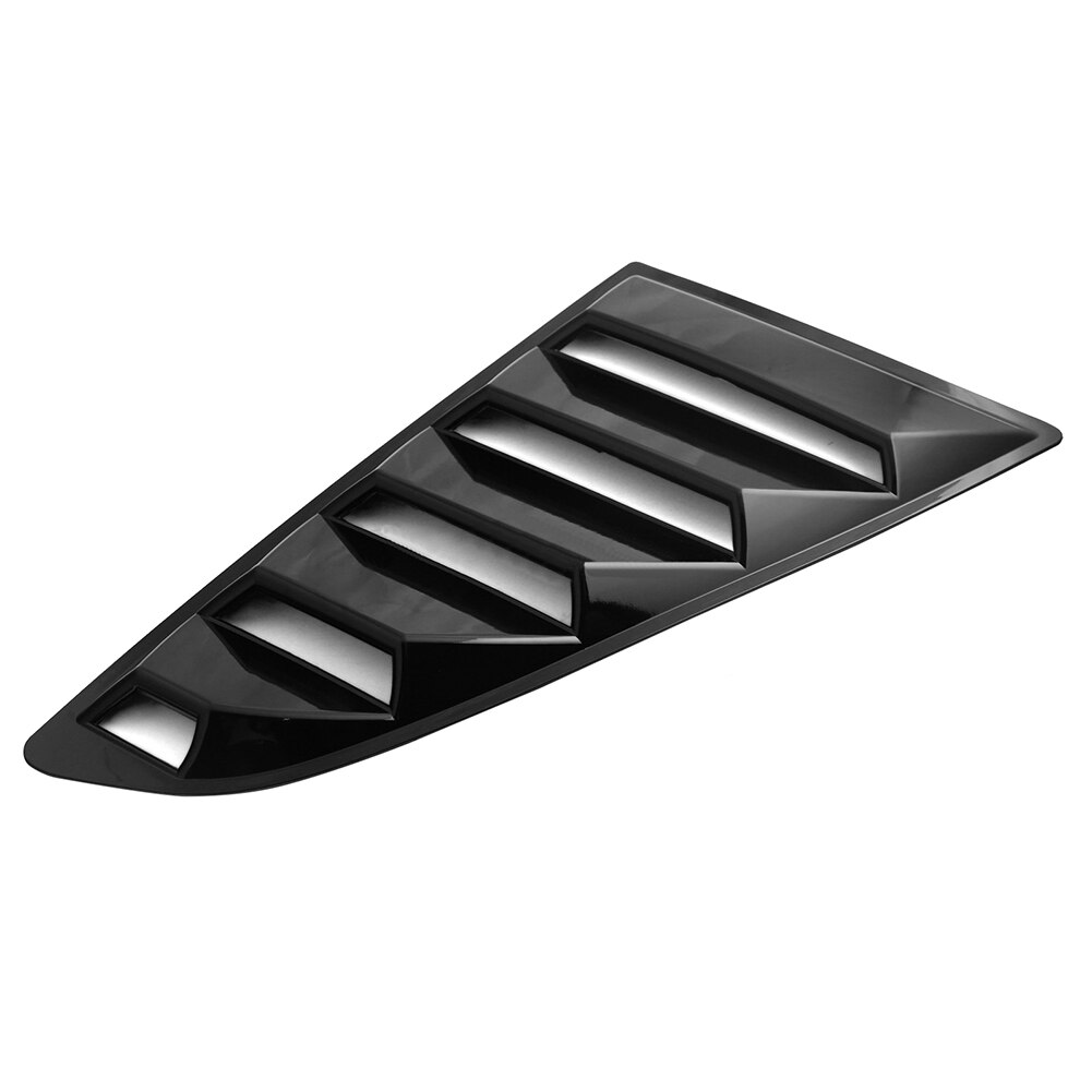 2Pcs Car Auto Side Window Louvers Scoop Cover Vent for Ford Mustang