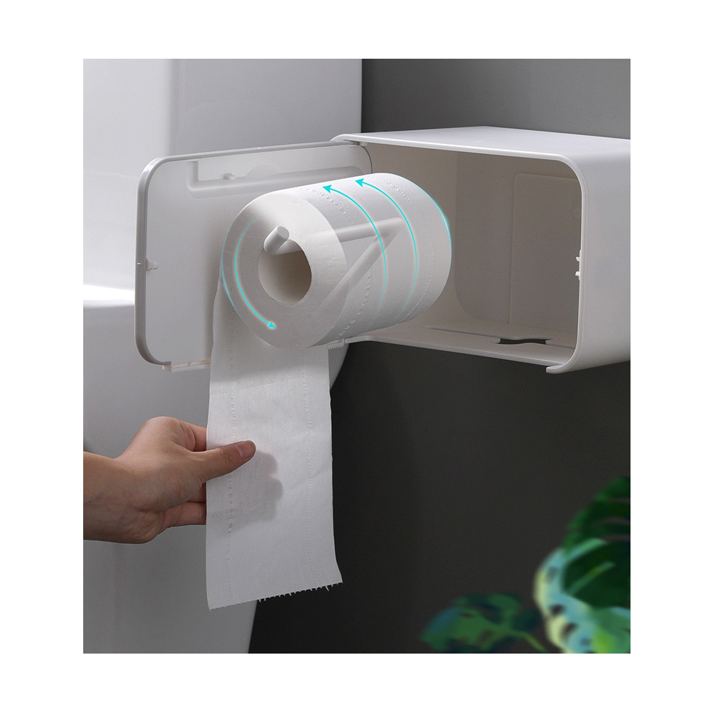 Badkamer Toiletrolhouder Waterdicht Voor Toiletpapier Handdoekhouder Opbergdoos Toiletrolhouder Badkamer Accessoires