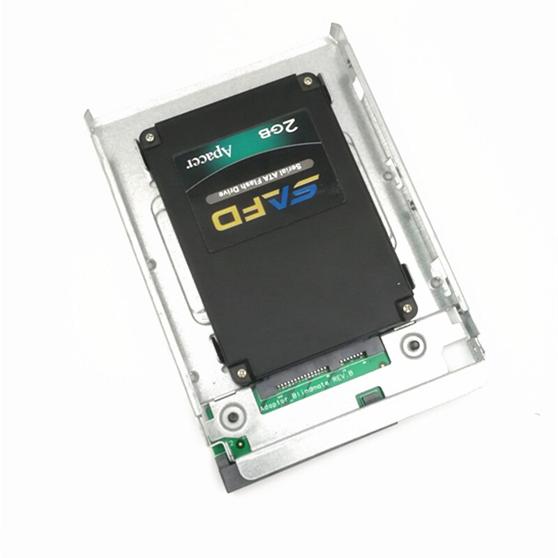 2packs 2.5" SSD to 3.5" SATA adapter Tray Converter SAS HDD Bracket Caddy HP 654540-001,