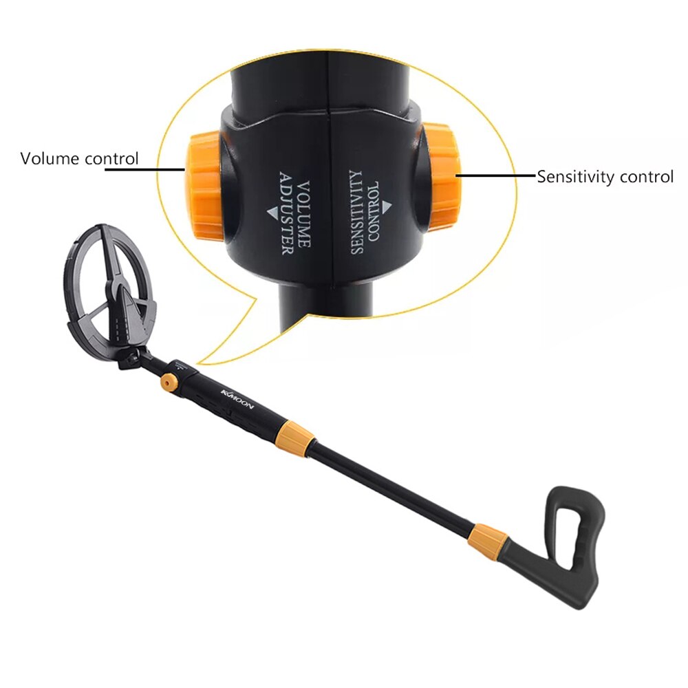 KKmoon-détecteur de métaux souterrains, recherche de métaux et de trésors, appareil localisateur pour enfants