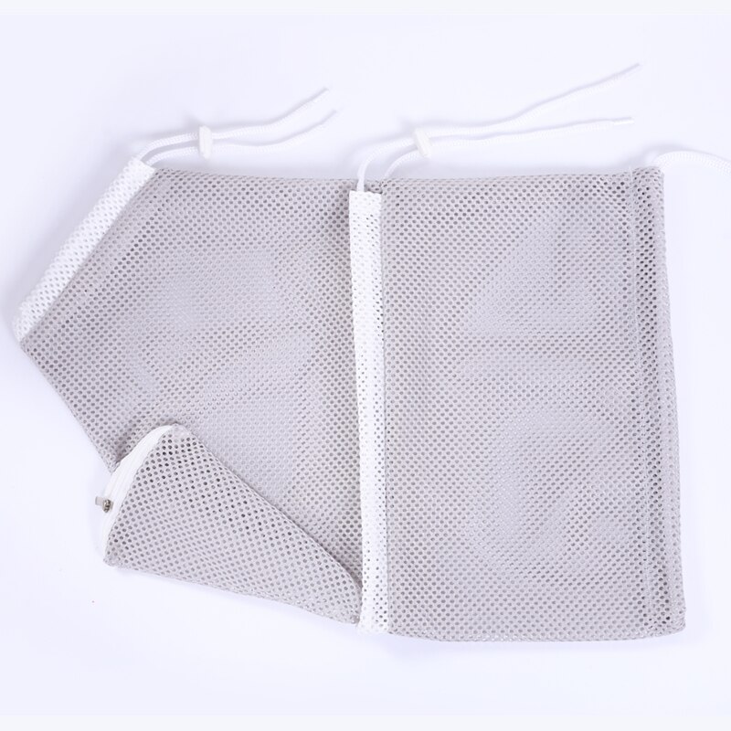 Upgraded Cat Bath Bag Nylon Mesh Breathable Pet Grooming Bag Anti Scratch Bags Nail Trimming Injecting Tool for Pets Cats: 2 gray