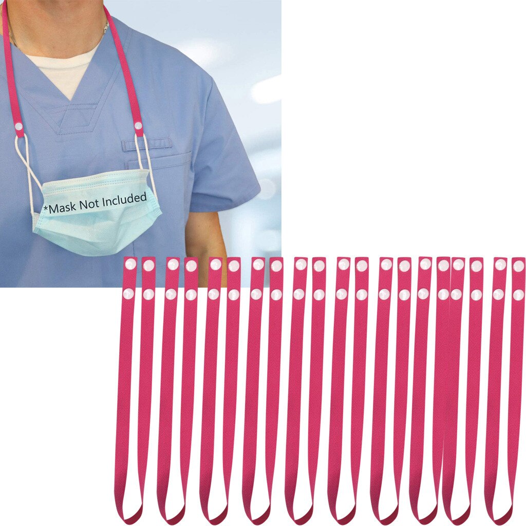 rope Adjustable Face Masks Extension Lanyard Handy&convenient Safety Ear Holder Portable Mouth Maskse Hang on Neck Rope Hooks: E