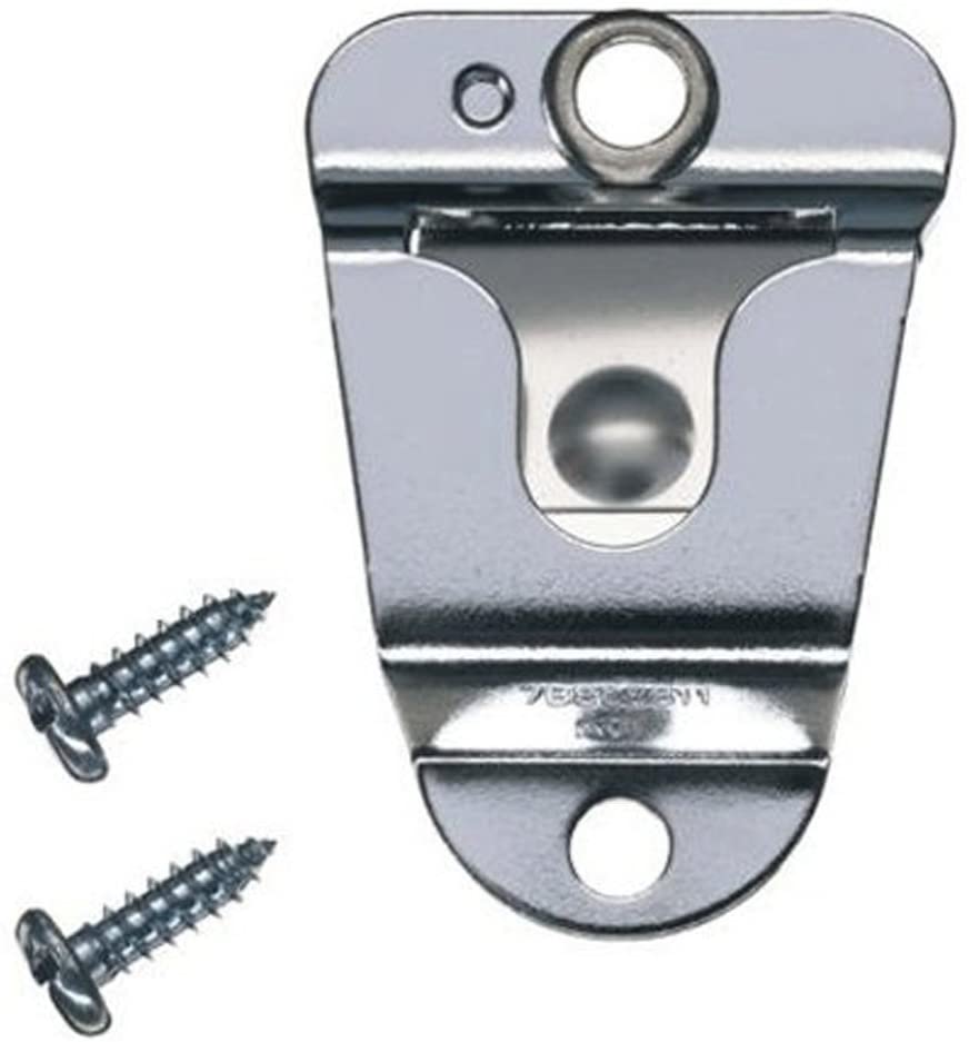 2Pack Microphone Hang Up Clip,Mic Microphone Holder Clip, Screw in for Mobile Two-Way Radios