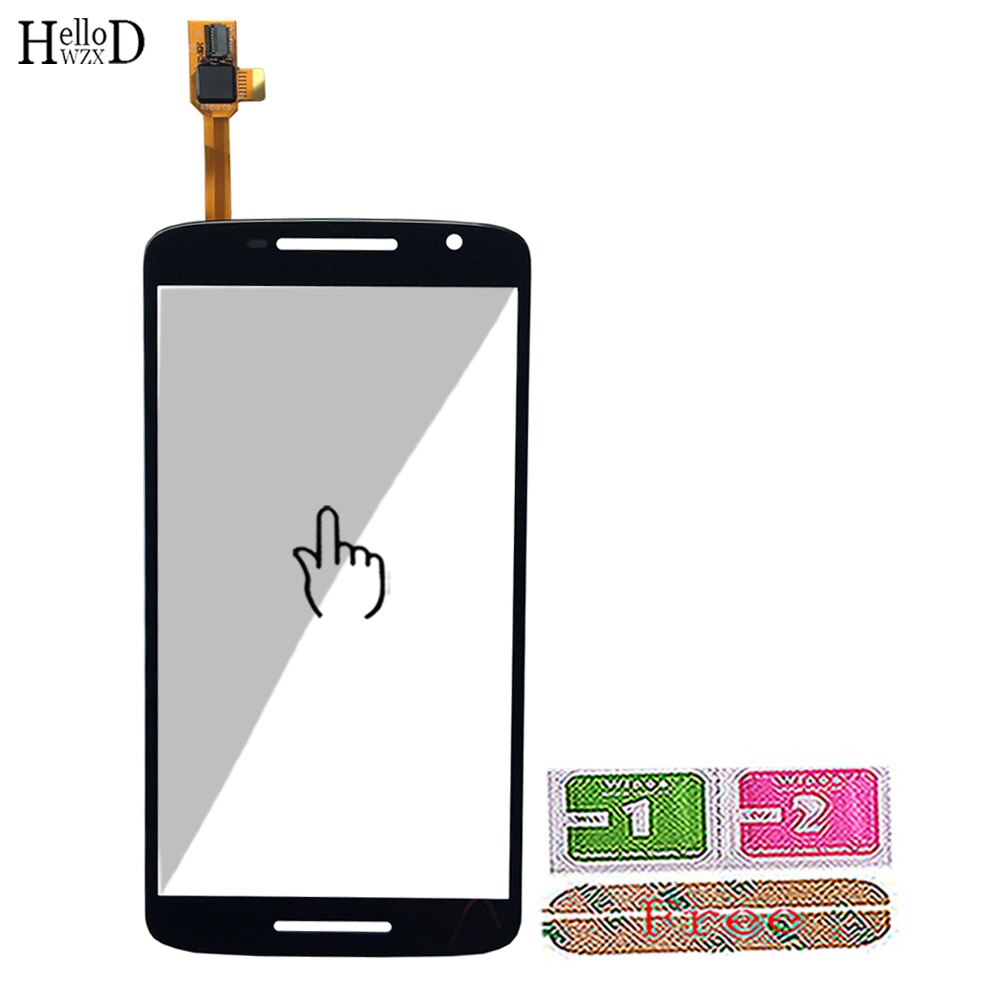 Mobile Touch Screen For Motorola Moto X Play XT1561 1562 1563 1564 Droid Maxx 2 1565 Front Out Glass Lens Sensor Tools: Black No Tools