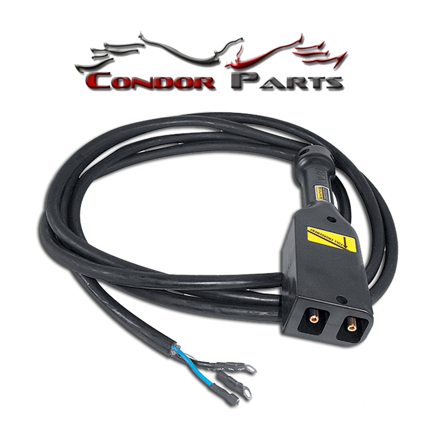 Condor Parts - 36V Powerwise Charger Plug With Wire Fit for EZGO Medalist TXT Electric Golf Carts.