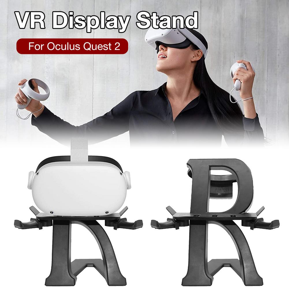 VR Stand For Oculus Quest 2 VR Headset Display Holder Game Controller Storage Stand For Oculus Go Rift Rift S Quest