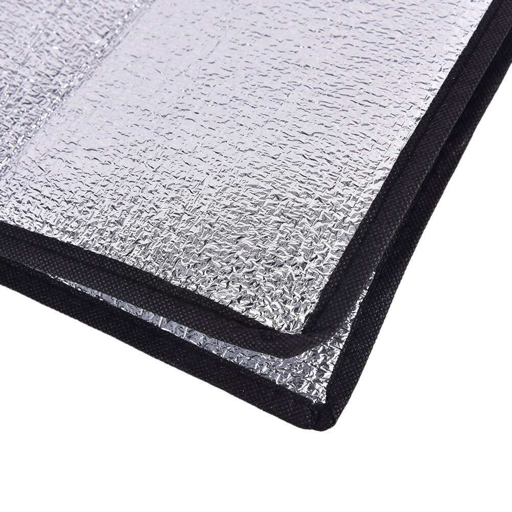 Waterproof Aluminum Foil EVA Camping Mat Foldable Folding Sleeping Picnic Beach Mattress Outdoor Mat Pad 50*50*0.25cm