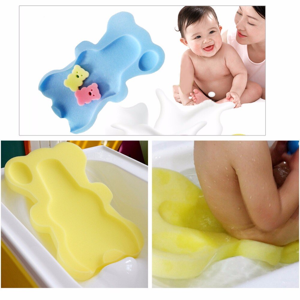 Baby Bath Sponge Mat Non-slip Sponge Mat Cute Cartoon Bath Mat Mom Must For Baby Care MU894341