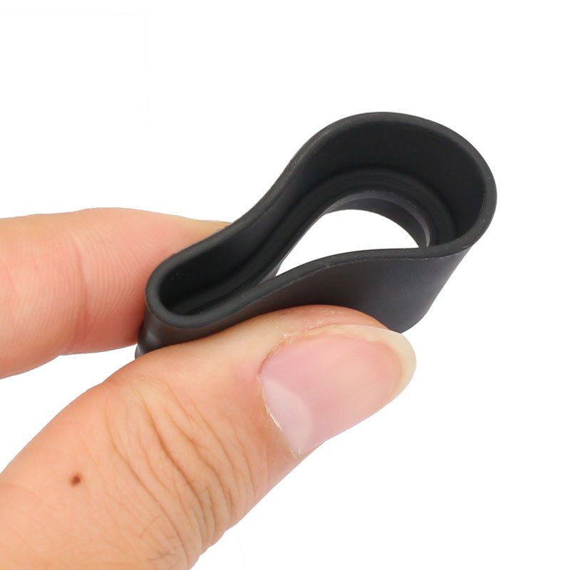 1 par de tapones de goma para los ojos, protectores oculares negros para microscopio de 29-30mm, binoculares, telescopio, diámetro interior de 30 mm