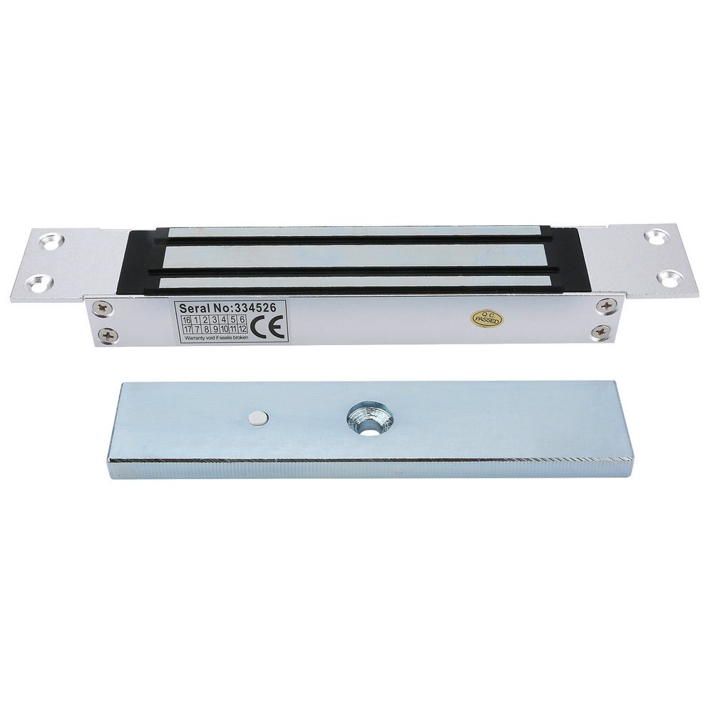 280kg 600BL Mortise Mount Door Magnetic Lock Holding Force For Access control Single Door Magnetic lock with Mortise Mount