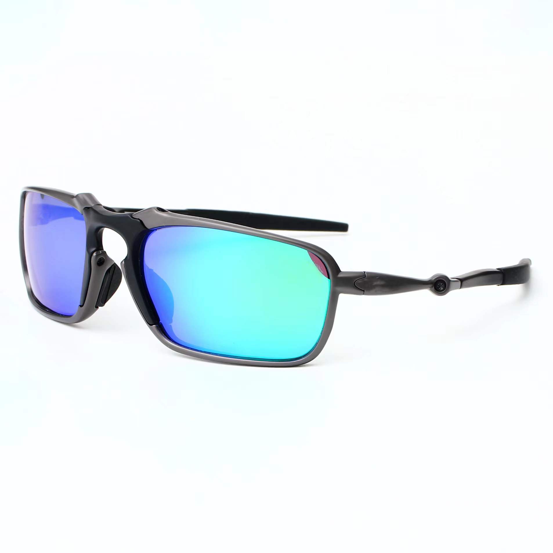 X Metall badman sonnenbrille für damen und herren, polarisierte sonnenbrille, fahrradbrille, sportbrille