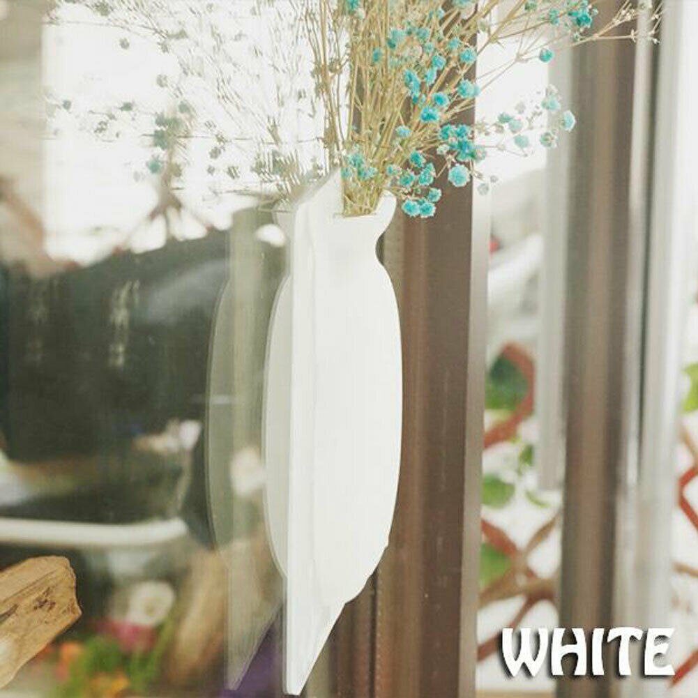 Magic Silicone Sticker Op Glas Muur Bloem Plant Vaas Potten Etalage Decor US