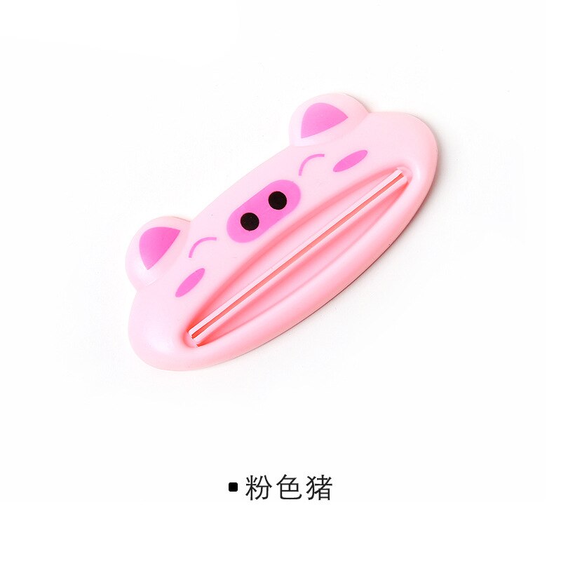 Frog Cartoon Lazy Toothpaste Tube Squeezer Holder Dispenser Bathroom Accesories Tooth Paste Plastic Stand Accessory Sets Wringer: 09