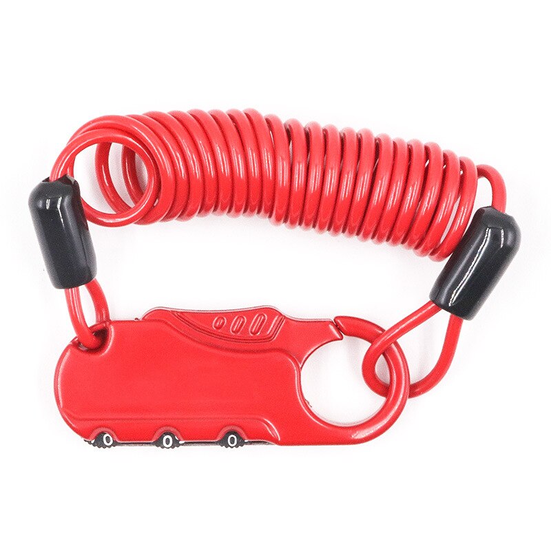 Useful Anti-theft Bike Security Double Loop Cable Strong Braided Steel For Bike Bicycle Motorcycles Chain Lock bike accessories