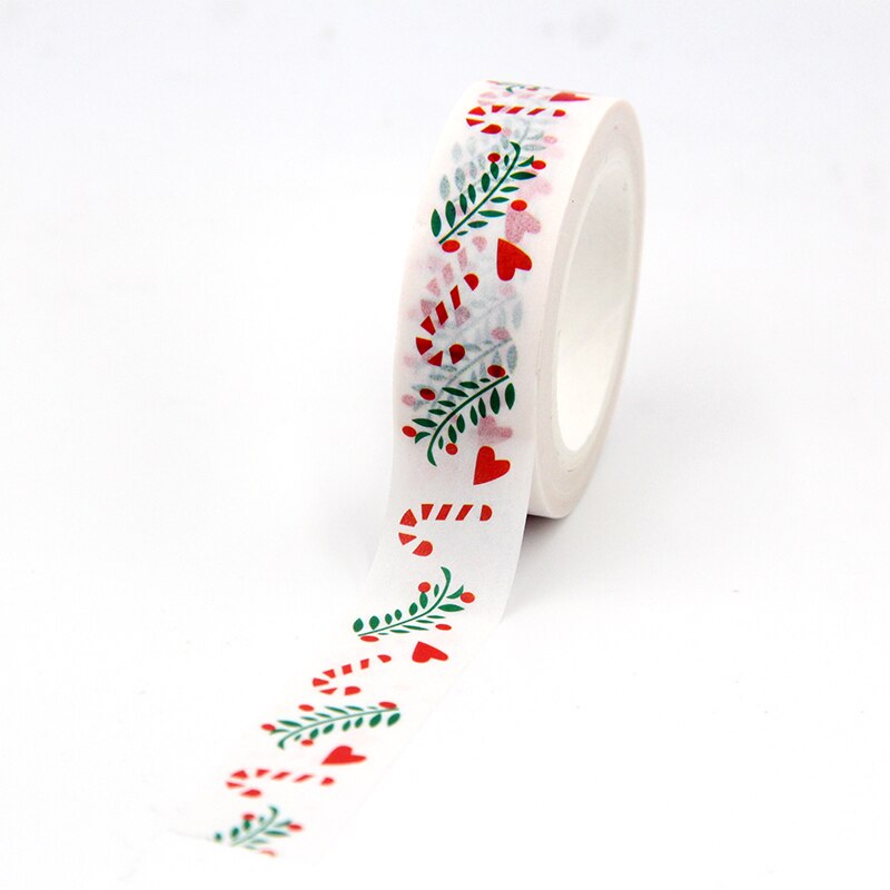 Ruban adhésif Washi pour masquage de joyeux noël, décoration pour étiquette Scrapbooking, Diy bricolage: B312